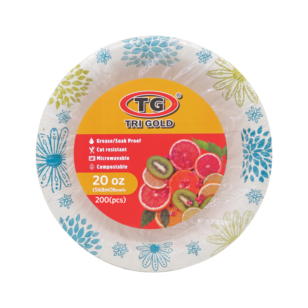 TG® Compostable Paper Bowl 20oz 200count