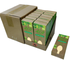 TG Compostable Wooden SPOONS 12boxes/360ct