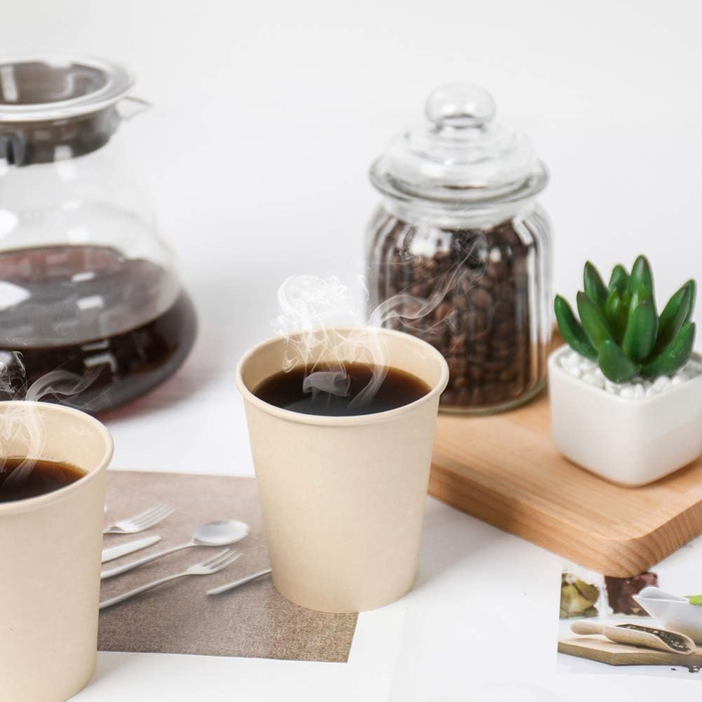 TG-COMPOSTABLE  PAPER CUPS 6.5OZ 160CT