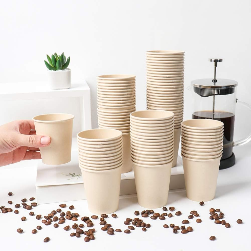 TG-COMPOSTABLE  PAPER CUPS 6.5OZ 160CT