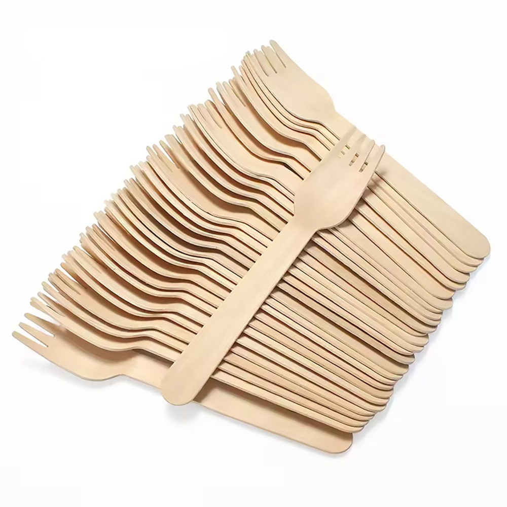 TG Compostable Wooden FORKS 12boxes/360ct