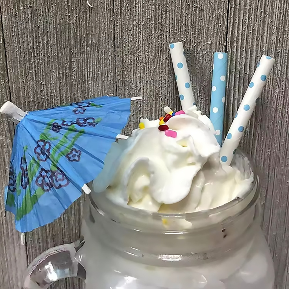 TG-Compostable Patterned Paper Straws 400cts