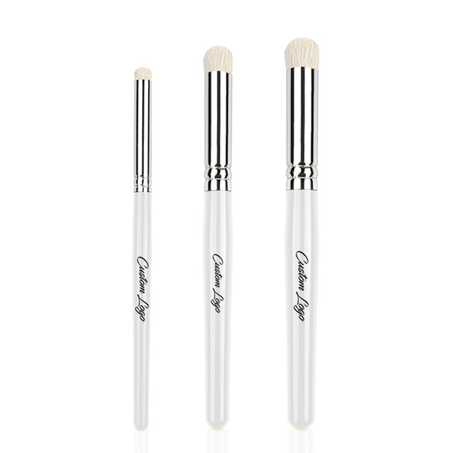3 Size Dry Brush Set Goat Hair Acrylic Miniature Model Paint Brushes for Detailing Watercolor Painting