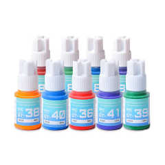 54 Colors High Quality Airbrush Paint Set 13ML Basic Color Model Air Paint for Miniatures Painting