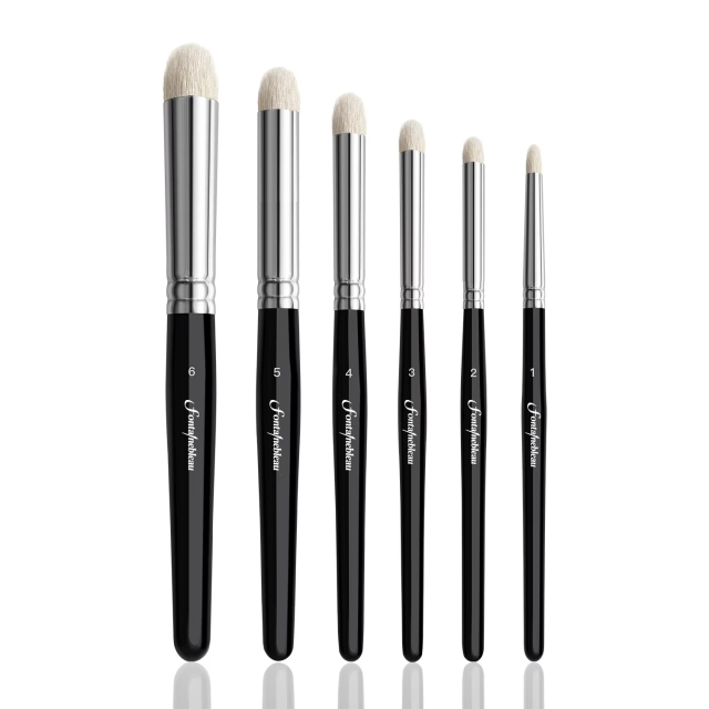 Hot Selling 6 Size Miniature Model Hobby Detail Paint Brush Set Watercolor Oil Painting