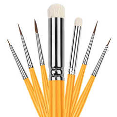 Professional Micro Kolinsky Sable Hair  Detail Paint Brushes Set for Miniature Painter