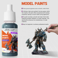 New Arrival Game Painting Model Metallic 33 Colors 15ml 17ml Miniature Paint Brush Set Usage Model Paints for Miniatures