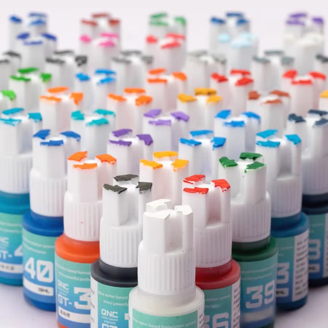 54 Colors High Quality Airbrush Paint Set 13ML Basic Color Model Air Paint for Miniatures Painting