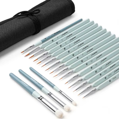 Premium Quality Micro Detail Miniature Paint Brushes Set Drybrush Small Fine Model Brushes for Hobby Painting