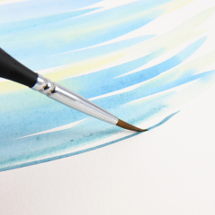 10pcs Fine Tip Details Synthetic Hair Artist Watercolour Brushes Miniature Oil Paint Artist Brush