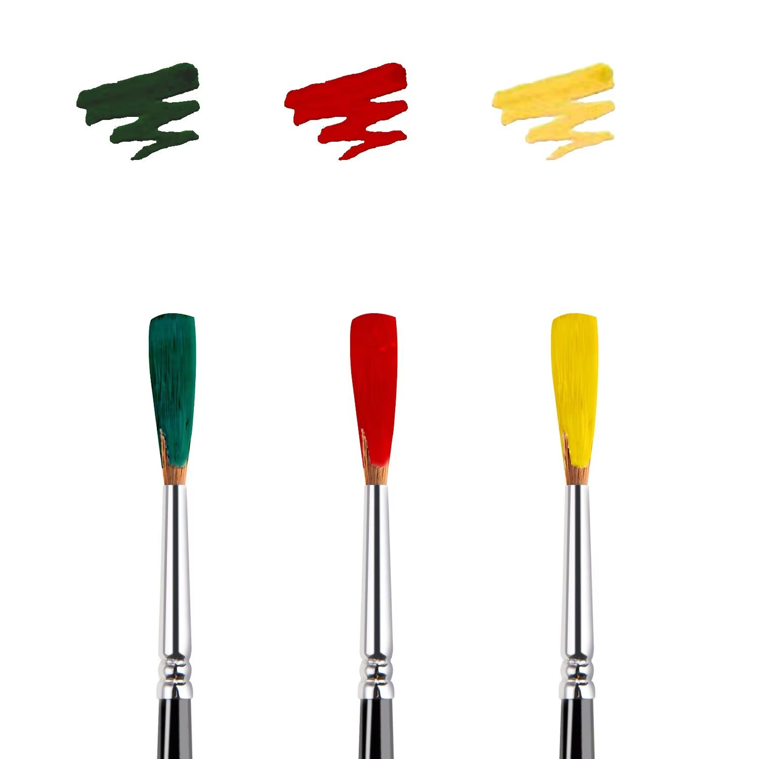High Quality Wooden Handle Watercolor Painting Brush Professional Kolinsky Red Sable Artist Detail Paint Brush Set