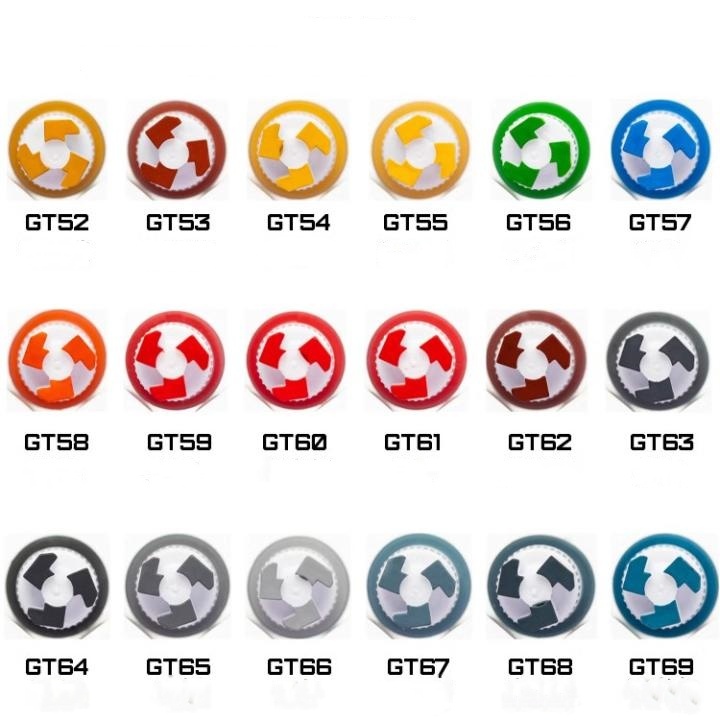 54 Colors High Quality Airbrush Paint Set 13ML Basic Color Model Air Paint for Miniatures Painting