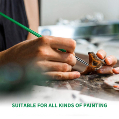 Professional Eco Friendly Pony Hair Watercolor Paint Brush Set Factory OEM Artist Paint Brush Supplier