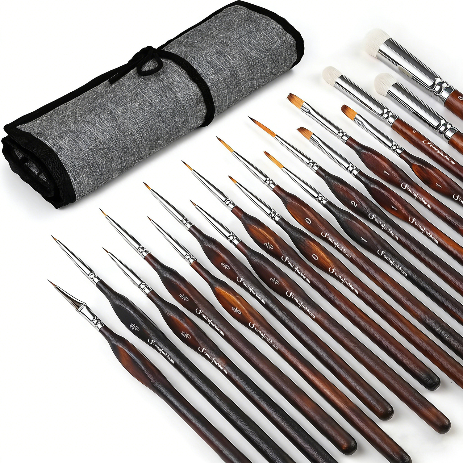 Customized Logo Hobby Brushes Miniatures Dry Brush Miniature Painting Dry Brush Set