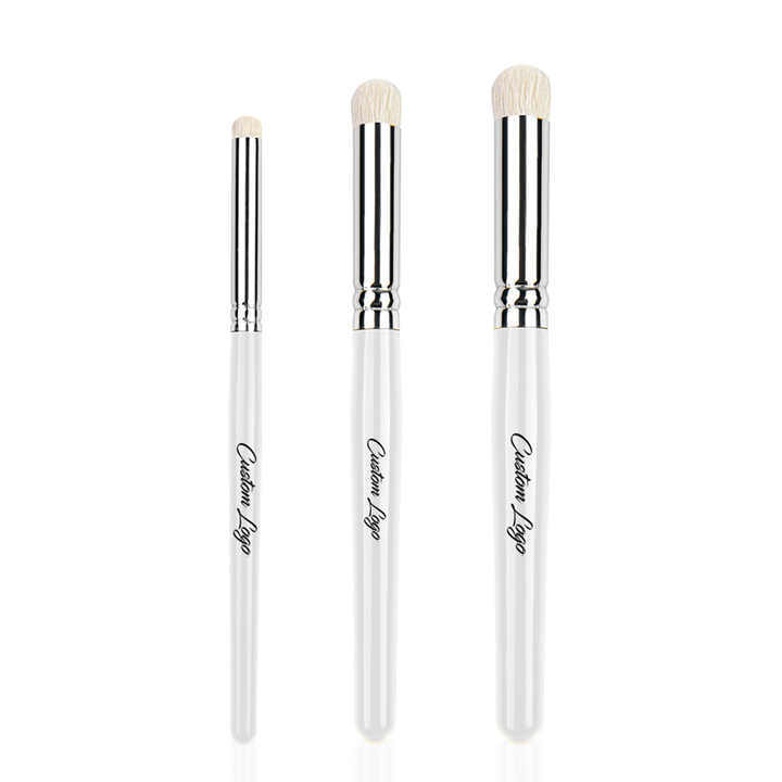 3 Size Dry Brush Set Goat Hair Acrylic Miniature Model Paint Brushes for Detailing Watercolor Painting