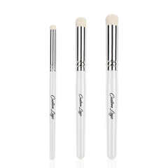 3 Size Dry Brush Set Goat Hair Acrylic Miniature Model Paint Brushes for Detailing Watercolor Painting
