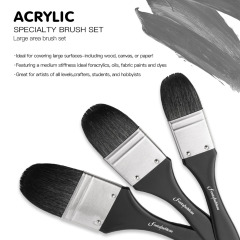 Professional Flexible Squirrel Hair Watercolor Paint Brush Wholesale OEM Artist Paint Brush for Art Students