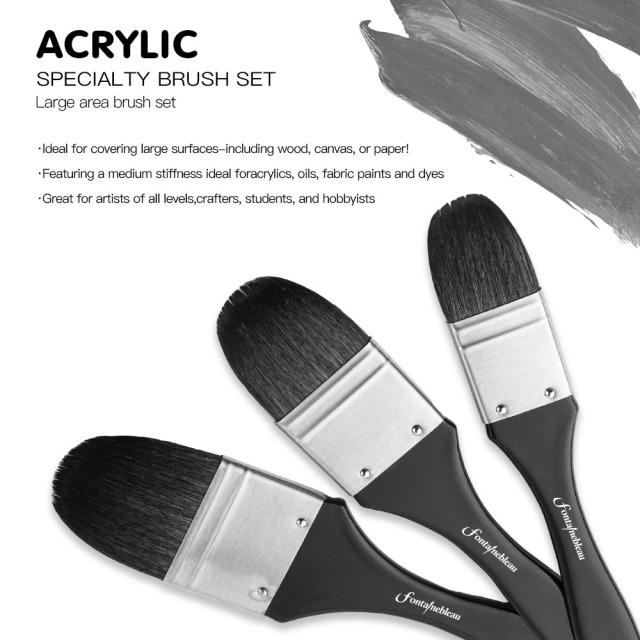 Professional Flexible Squirrel Hair Watercolor Paint Brush Wholesale OEM Artist Paint Brush for Art Students