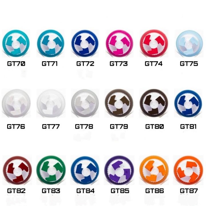 54 Colors High Quality Airbrush Paint Set 13ML Basic Color Model Air Paint for Miniatures Painting
