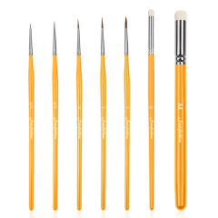 Professional Micro Kolinsky Sable Hair  Detail Paint Brushes Set for Miniature Painter
