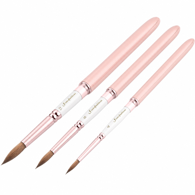 Professional Wolf Hair Travel Watercolor Brush with Screw Cap Portable Artist Paint Brush Custom Logo OEM Manufacturer