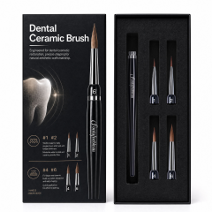4-in-1 Replaceable Kolinsky Sable Dental Ceramic Brush