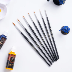 7-Piece Synthetic Kolinsky Sable Miniature Detail Brush Set
