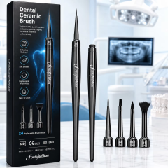 Replaceable Head Dental Micro Applicator Brush Set for Dental Lab Use
