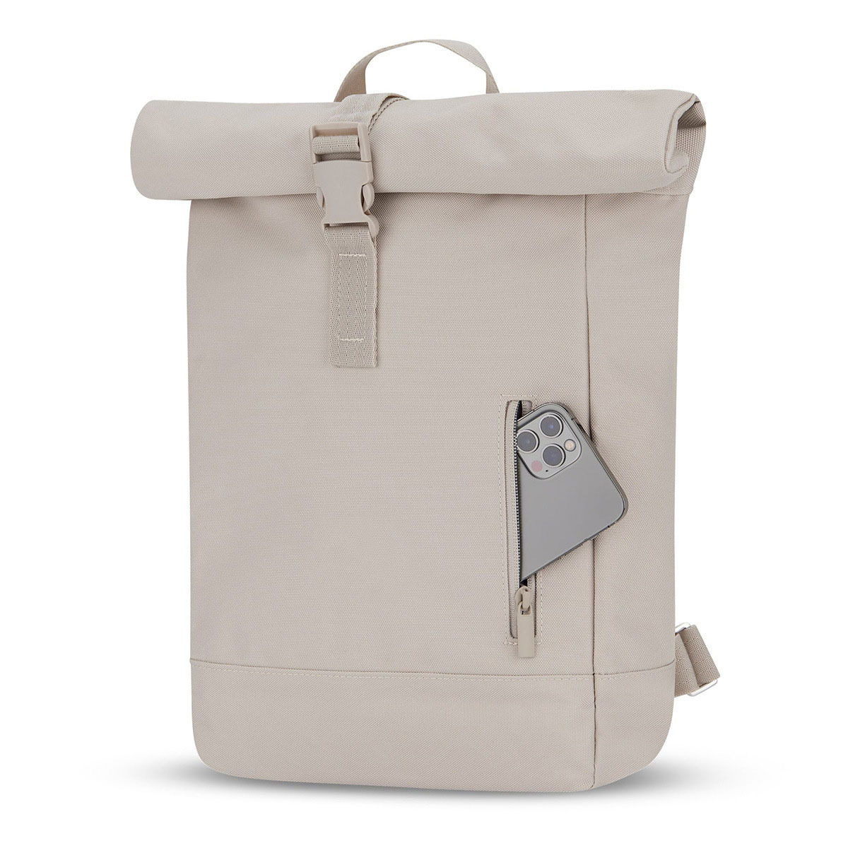 New roll-mouth backpack male Oxford cloth can expand large capacity computer bag travel backpack female backpack wholesale