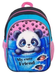 Business Proposal / Supply chain of New Cute Street Mini Monster Pink Cartoon Furry Animal Kids backpacks