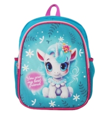 Business Proposal / Supply chain of New Cute Street Mini Monster Pink Cartoon Furry Animal Kids backpacks