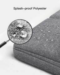 EdgeKeeper 360° Protective 13-15.6 Inch Laptop Shoulder Bag--GM0518 Light Grey and Dark Grey--240524