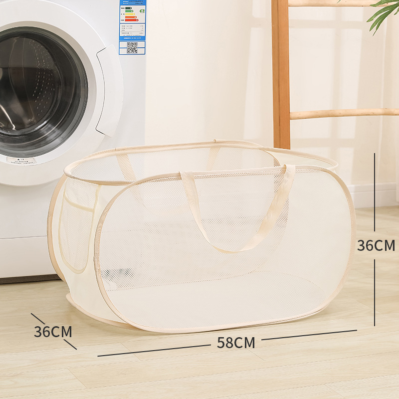 Pickleball Folding portable storage bag Mesh breathable sports training handbag