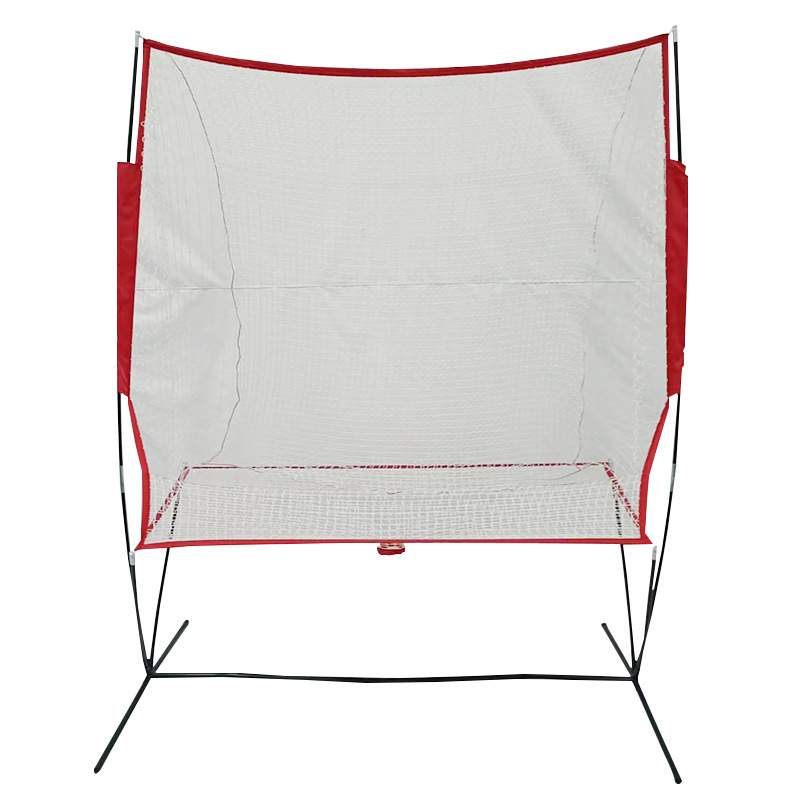 NT01 Baseball & Tennis Ball Recycling System Net, 6 x 7ft Compatible with 681PBH 680BH Machines, Portable Polyester Netting and Fiberglass Frame, with Carrying Bag (Net Only)
