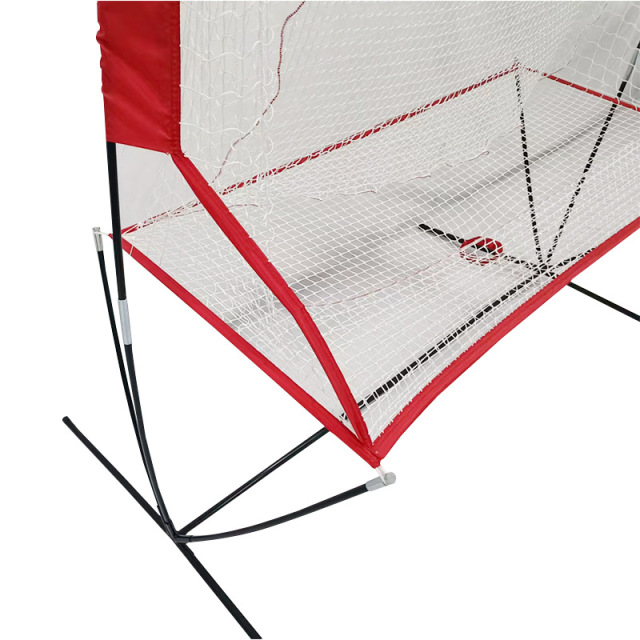 NT01 Baseball & Tennis Ball Recycling System Net, 6 x 7ft Compatible with 681PBH 680BH Machines, Portable Polyester Netting and Fiberglass Frame, with Carrying Bag (Net Only)