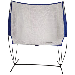 NT01 Baseball & Tennis Ball Recycling System Net, 6 x 7ft Compatible with 681PBH 680BH Machines, Portable Polyester Netting and Fiberglass Frame, with Carrying Bag (Net Only)
