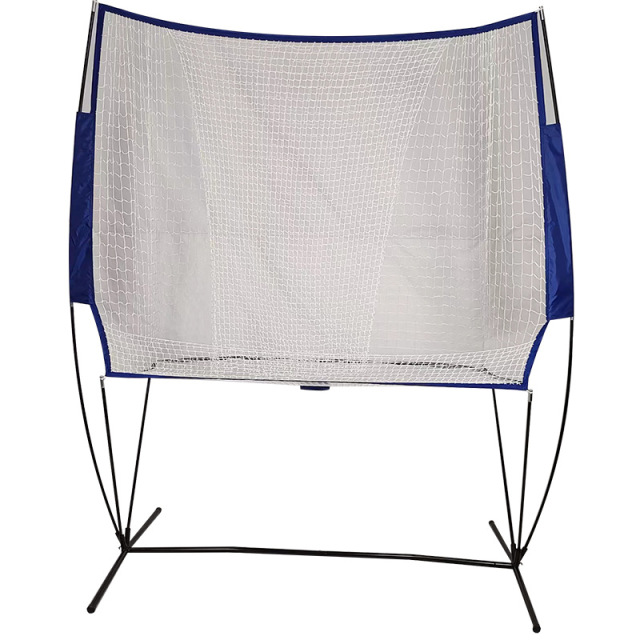 NT01 Baseball & Tennis Ball Recycling System Net, 6 x 7ft Compatible with 681PBH 680BH Machines, Portable Polyester Netting and Fiberglass Frame, with Carrying Bag (Net Only)