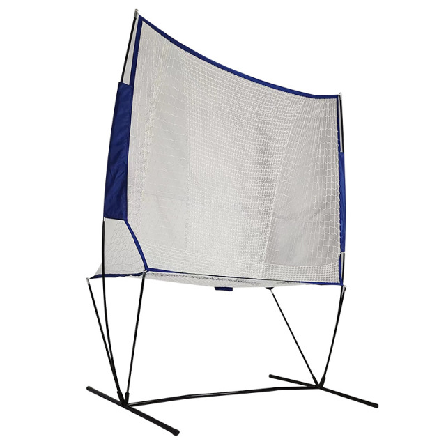 NT01 Baseball & Tennis Ball Recycling System Net, 6 x 7ft Compatible with 681PBH 680BH Machines, Portable Polyester Netting and Fiberglass Frame, with Carrying Bag (Net Only)