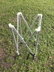 Keranjang Bola Tenis Padel Pickleball Beroda Kapasitas Besar 160 Bola Kualitas Terbaik / Foldable Ball Cart Portable Ball Hopper with Wheels