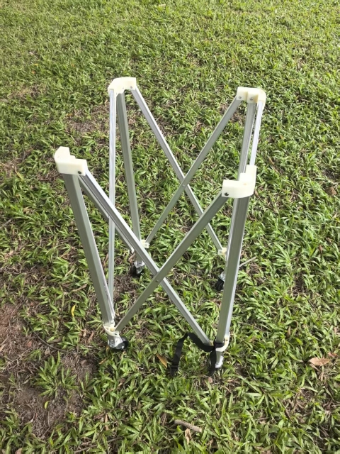 Keranjang Bola Tenis Padel Pickleball Beroda Kapasitas Besar 160 Bola Kualitas Terbaik / Foldable Ball Cart Portable Ball Hopper with Wheels