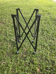 Keranjang Bola Tenis Padel Pickleball Beroda Kapasitas Besar 160 Bola Kualitas Terbaik / Foldable Ball Cart Portable Ball Hopper with Wheels