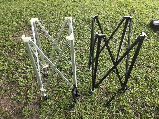 Keranjang Bola Tenis Padel Pickleball Beroda Kapasitas Besar 160 Bola Kualitas Terbaik / Foldable Ball Cart Portable Ball Hopper with Wheels