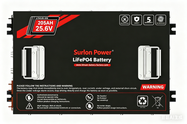 Surlon Power LFP | Floor Scrubber Lithium Battery 24V 205Ah
