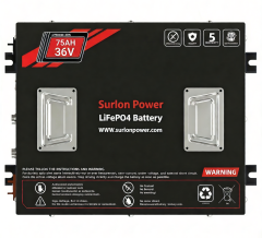 Surlon Power LFP |  Lithium Golf Cart Battery 36V 75Ah