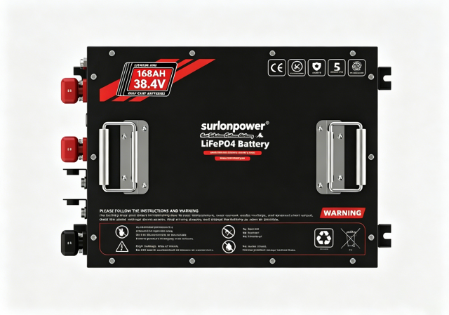 Surlon Power LFP |  Lithium Golf Cart Battery 36V 168Ah