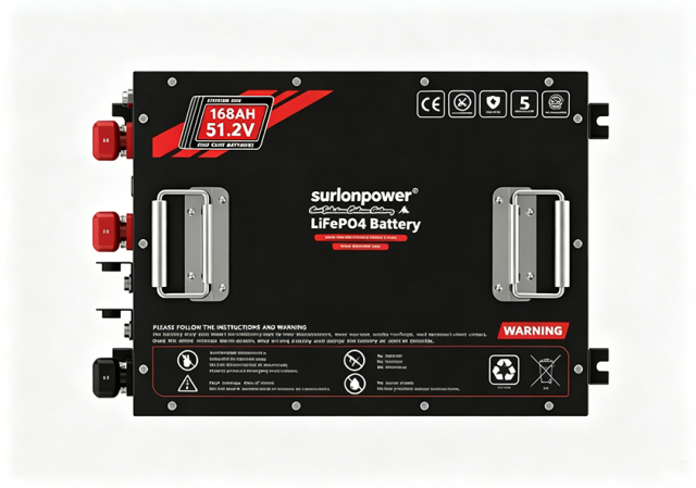Surlon Power LFP |  Lithium Golf Cart Battery 48V 168Ah