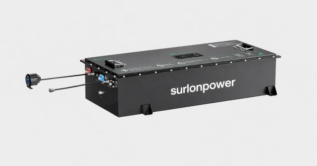 SURLONPOWER 72V 150Ah LiFePO4 lithium battery for golf carts