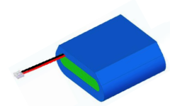 10.8V 5Ah custom NCM lithium battery pack with PVC packaging