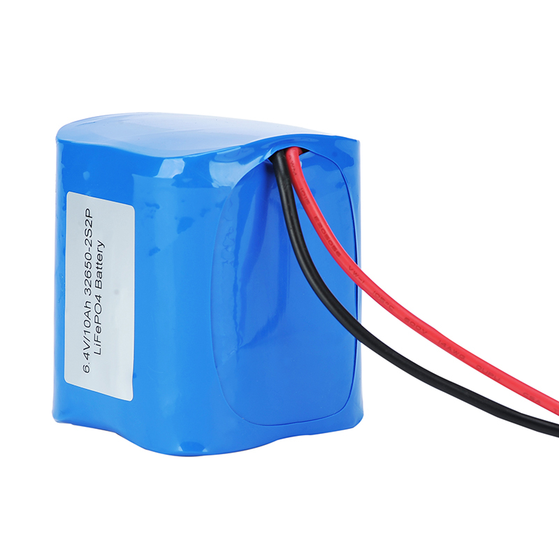 6.4V 12Ah Custom LiFePO4 Battery Pack | 32700 2S2P