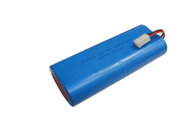 12.8V 4Ah Custom LiFePO4 Battery Pack | 26650 4S1P